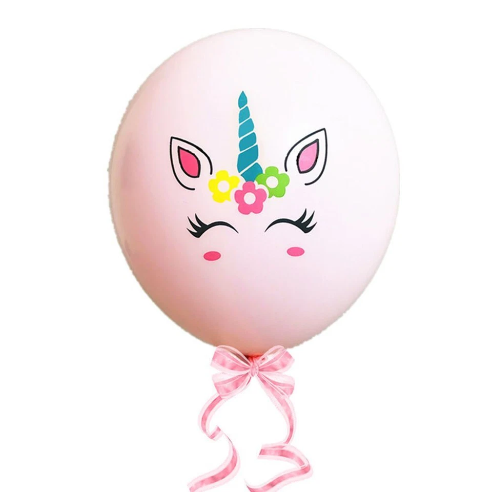 Unicorn Latex Balloon -For Party Wedding Birthday Children Toys Decoration 10PCS - Image 3 of 4