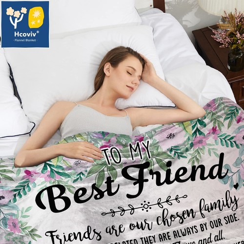 Blanket 50" X 60" - Best Friend Birthday Gifts for Women - Unique Friendship ... - Picture 4 of 9