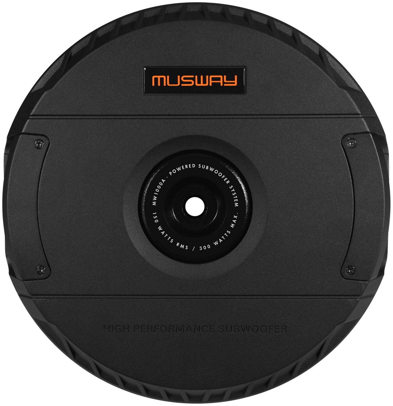 Musway MW1000A - 28-сантиметровый (11 ) Активный Резервный сабвуфер с низким уровнем громкости