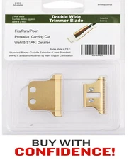 Professional 5-Star Detailer #2215 Replacement Double Wide T-Blade Kit