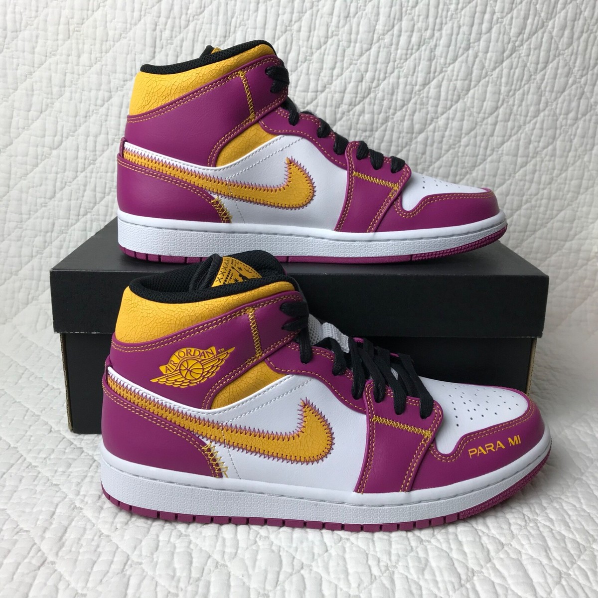 新品未使用 Nike Air Jordan 1 Mid Nike Air Jordan 1 Mid SE 'White/Oxidized Green' (FQ7720-103