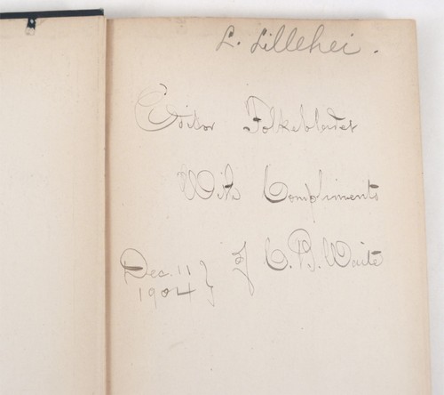 Homophonic Vocabulary in Ten Languages complied by Charles B. Waite ©1904 SIGNED - Picture 2 of 8