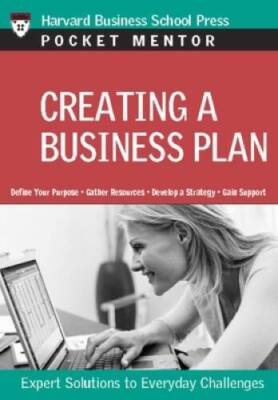 Creating a Business Plan (Pocket Mentor) - Paperback - GOOD