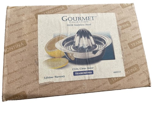 Gourmet Collection 18/10 Edelstahl Zitrusentsafter 6603/13, 13 Unzen Tarmontina