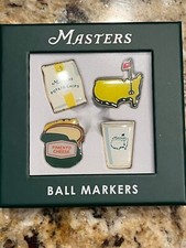 Masters Ball Marker 4 pack