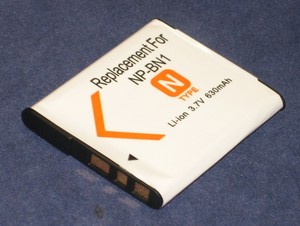 Battery for Sony Cyber-shot DSC-W630S Cyber-shot DSC-W530L Cyber-shot DSC-W350D