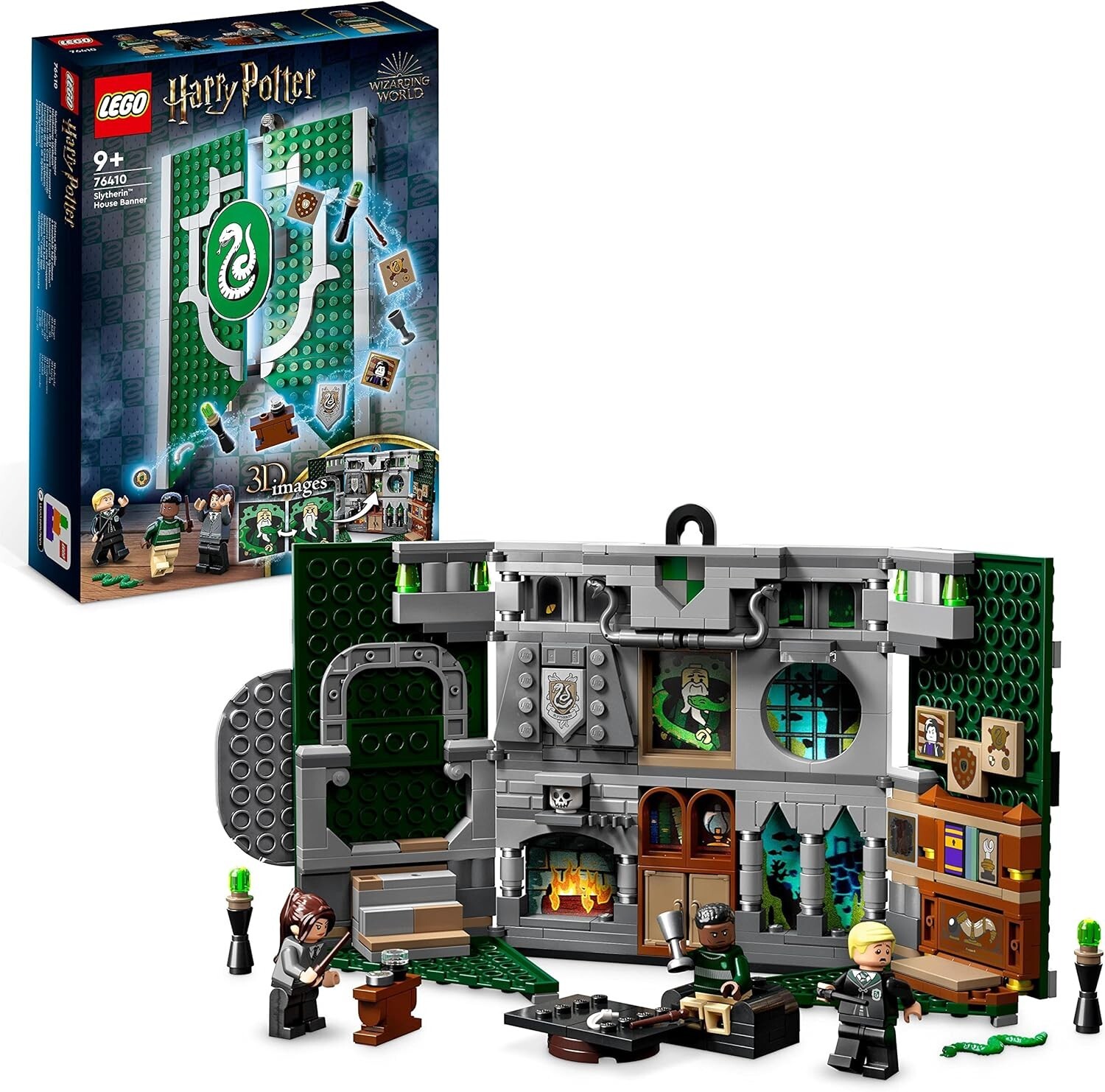 LEGO Harry Potter 76410 Serpentard Poudlard, Jouet et Décoration