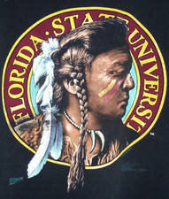 Vintage 90s Florida State Seminoles University T Shirt XL Men Salem NCAA FSU