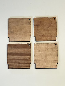 Metroid Retro Game NES Cartridge Wooden Ornament