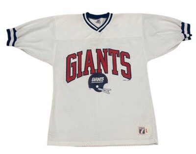80s New York Giants Logo 7 Vintage Jersey Shirt Mens Large