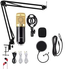 BM-800 Condenser Microphone Kit V8X Live Sound Card For Recording Broadcasting