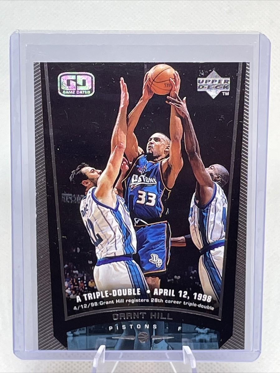 Grant Hill 1998-99 UD Game Worn Jersey #GJ22 グラント ヒル 1998-99