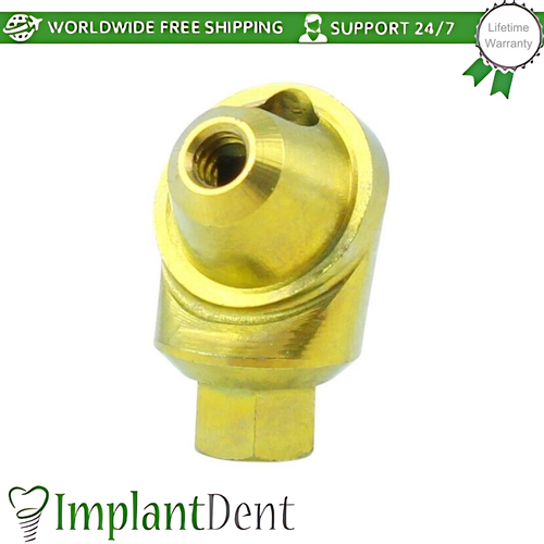 10x Dental Angulated Multi Unit 1.4mm Prosthetics 60° Titanium Int Hex 2.42mm - Picture 4 of 4
