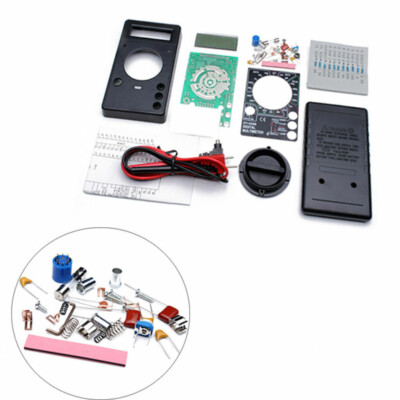DT830B DIY Digital Analog multimeters Electronic Lernen Kit A3GE