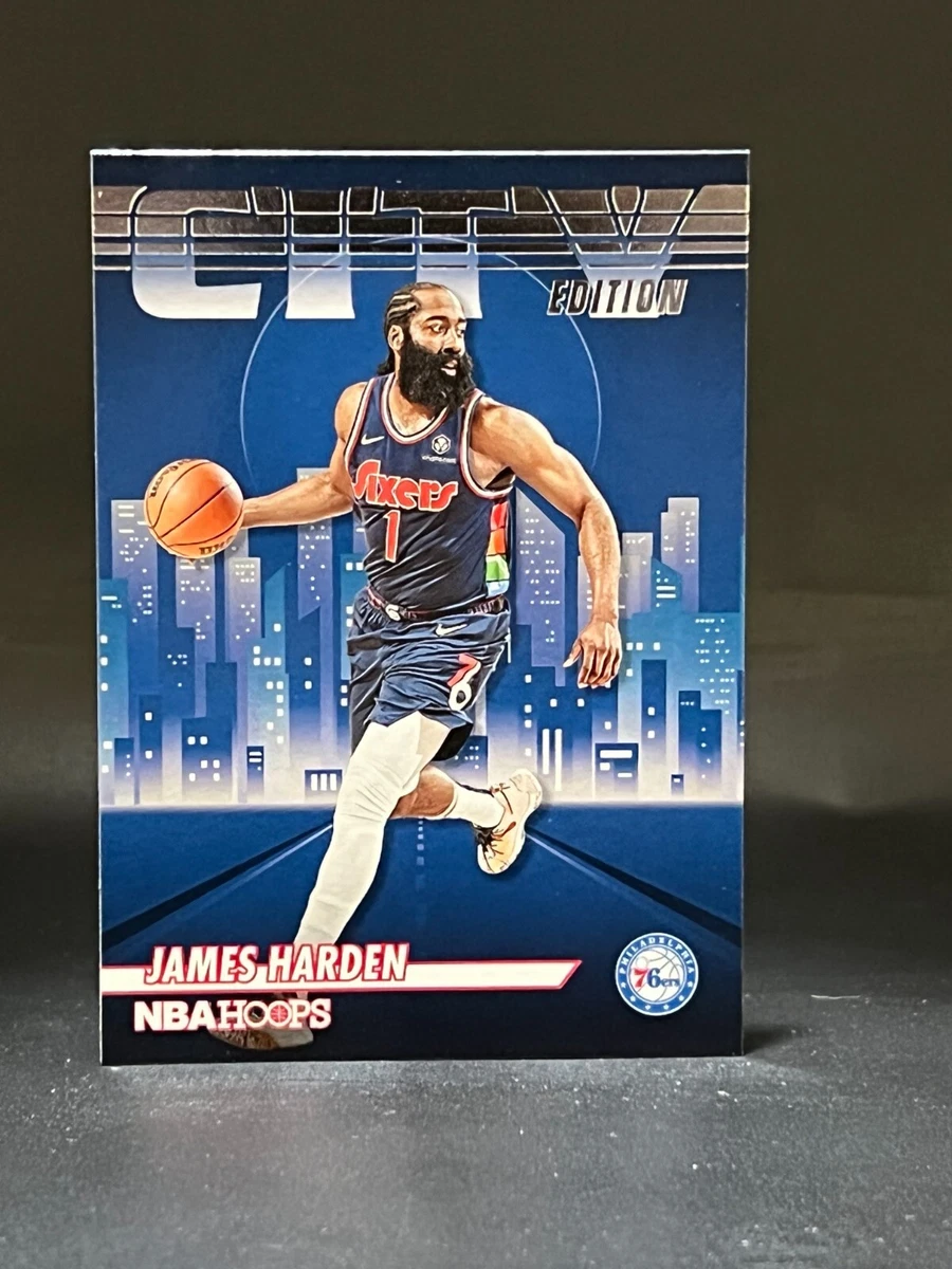 James Harden 2022 23 Panini NBA Hoops City Edition insert 4 eBay