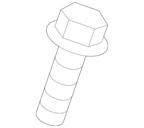 Tornillo de turbocompresor para Ford F-250/F-350 2020-2025 (N/P W714639-S439)