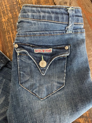 HUDSON capri ankle jeans girls size 6x - Picture 2 of 8