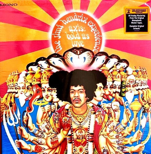 JIMI HENDRIX AXIS: BOLD AS LOVE MONO 2013 QRP 180 gram pressing SEALED ANALOG