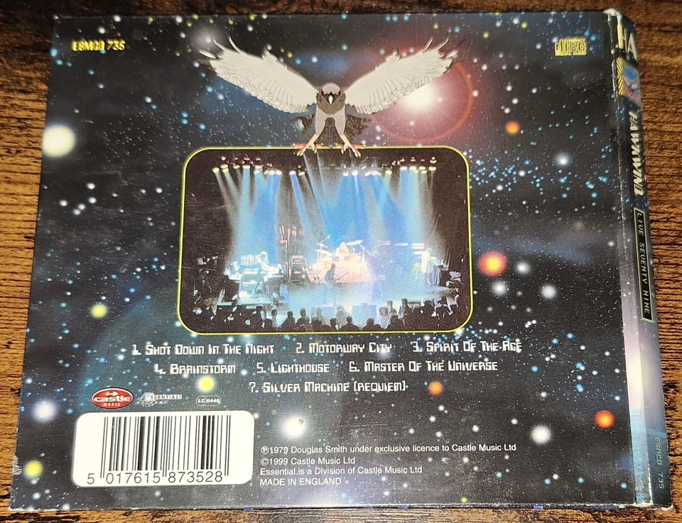 HAWKWIND - LIVE SEVENTY NINE  DigiPak CD - Bild 3 von 3