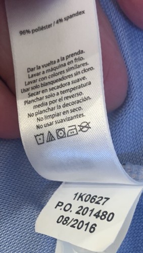 Vineyard Vines Poloshirt Herren Größe Large Blau Langarm Polyester Elasthan - Bild 6 von 6