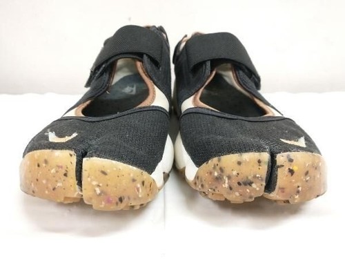 Nike Women's Air Rift Off Noir Orange Chalk DM6441-045 US11 (W) No Box Good+ - Picture 2 of 9