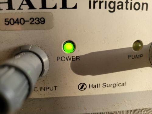 Hall Irrigation System 5040-239 Orthopaedic Hospital Surgery Theatre Clinic Use - Picture 3 of 3