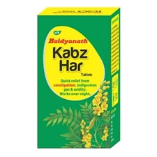 Baidyanath Kabzhar, 60 Tabs, Pack of 3, Improves bowel movement and soften stool