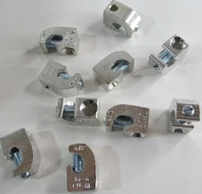 10x APPLETON G12300 14-4 LAY IN ALUMINUM LUGS IBC-75L-4AC GROUNDING BUSHING TYPE