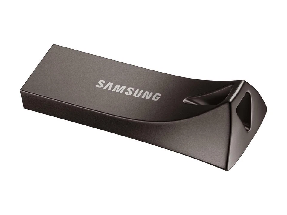 SAMSUNG Plus BAR Flash Thumb Jump Drive Memory Stick Gunmetal Titan Gray USB 3.1 - Image 2 of 4