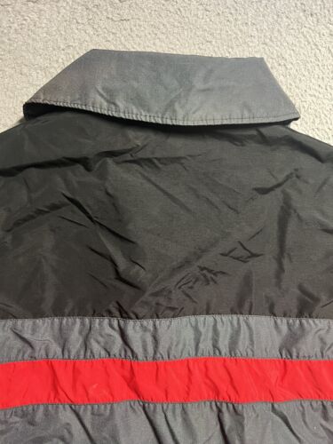 Vintage 80’s CB Sports Ski Jacket Men’s Medium Red Black Full Zip - Picture 15 of 19