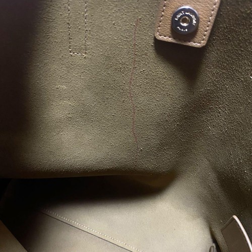 Saint Laurent Paris Leather Toy Shopping Tote Bag Used Ex+ Authentic JAPAN - Picture 11 of 24