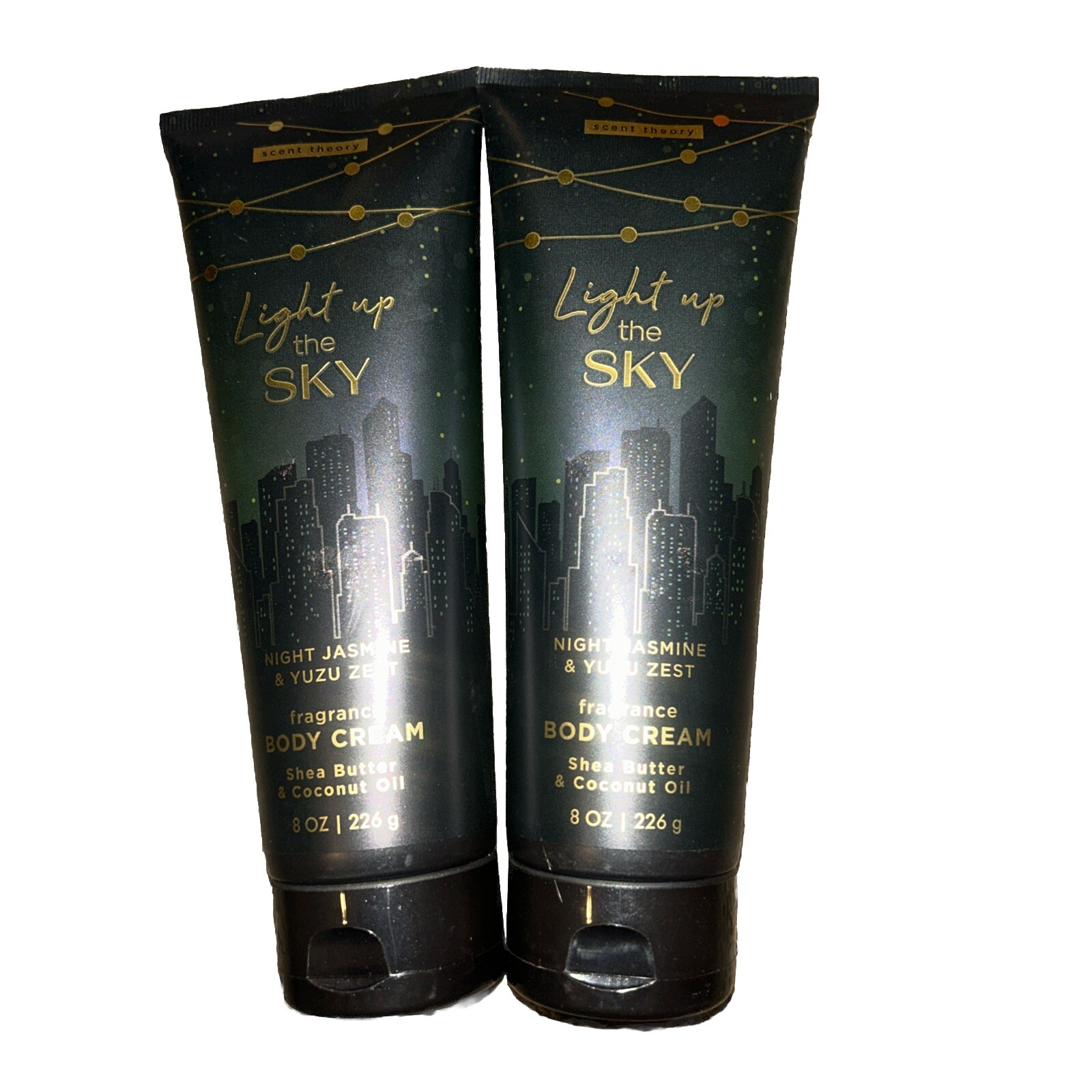 2-Scent Theory Lotion, Light Up The Sky Body Cream with Shea Butter, 8 oz