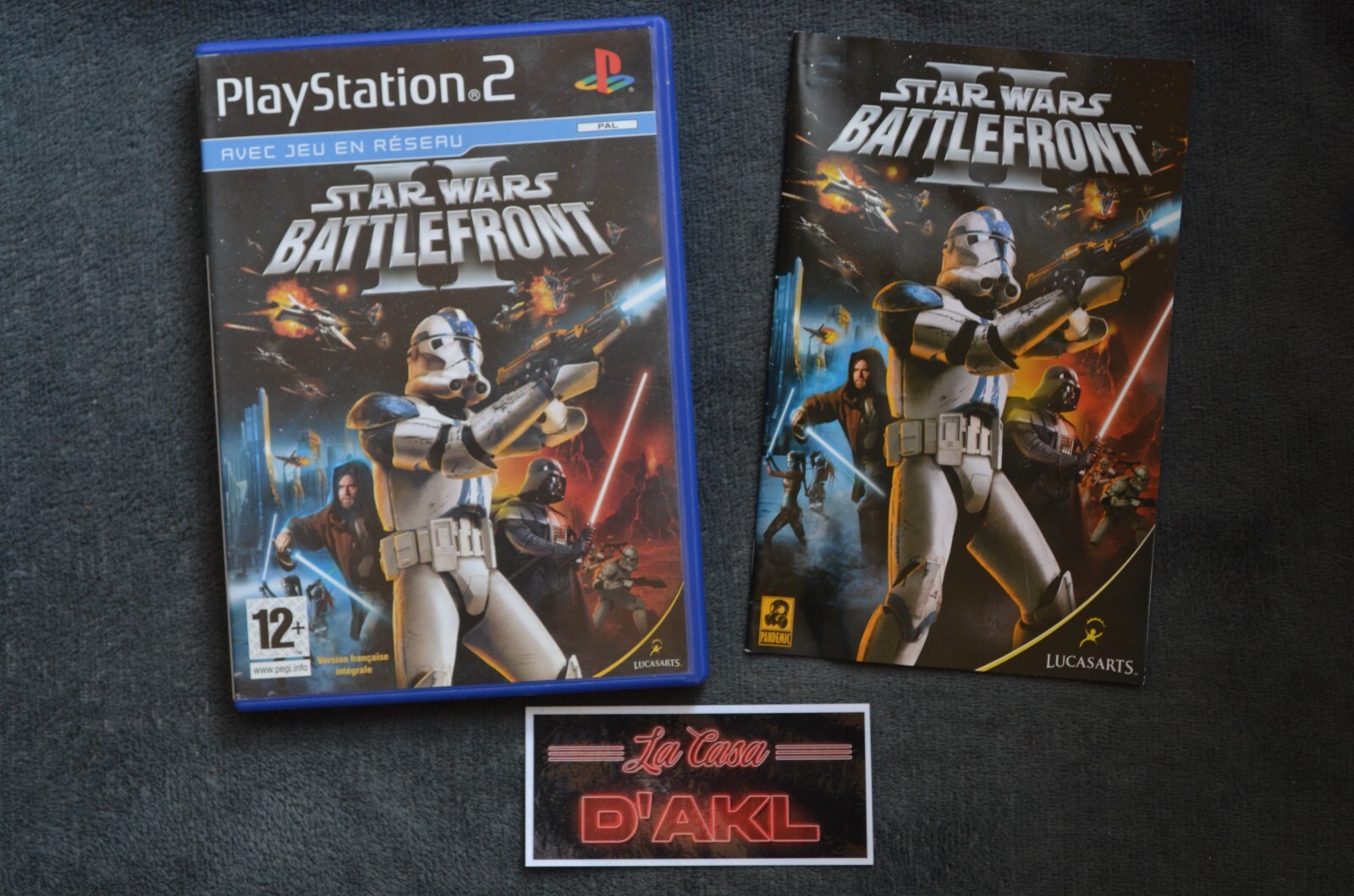 Star Wars Battlefront II 2 complet sur Playstation 2 - PS2 FR TTBE