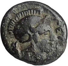 PERGAMON in MYSIA 310BC Hecules Athena Authentic Ancient Greek Coin i48660