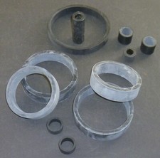 Gummi-Satz für Trapezgabel - DKW RT 100 - RT 125 - Neu !!!