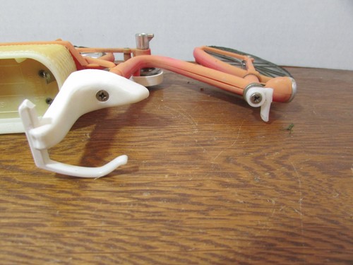 VINTAGE ILLCO TOY RANDY RIDER FASHION BICYCLE BATTERY OPERATED FOR PARTS - Picture 4 of 5