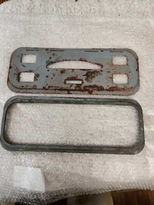 Chevrolet 1937 Instrument Cluster Face Plate And Bezel