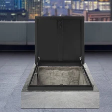 Roof Access Hatch, Heavy Duty Rainproof Metal Skylight Cover Roof Access Hatch