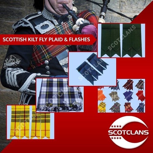 Lana de acrílico con flecos purgados a cuadros escocesa 48"" x 48"" Royal Stewart Tartan - Imagen 3 de 3