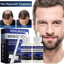 2 Pack Minoxidil 5% Extra Strength Men Hair Regrowth Treatment 2 Month Supply