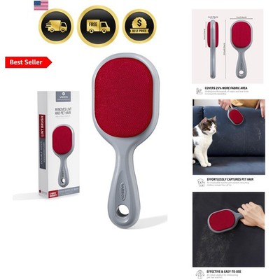 Double-Sided Lint Brushes, Classic Velvet Brush for Furniture and Clothing, I...