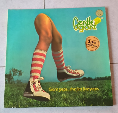 Gentle Giant   Giant Steps... The First Five Years   2x LP Vinyl  GER 1976 EX/EX