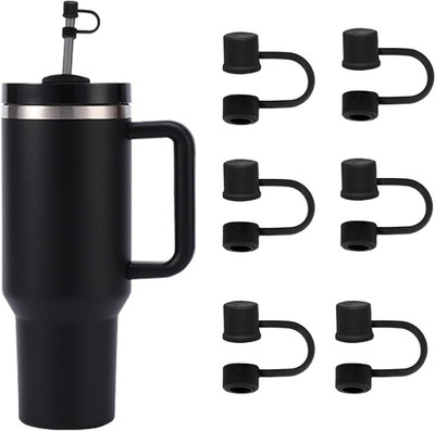 6PCS Silicone Straw Covers Cap Compatible with Cup 30-40 oz Tumbler with