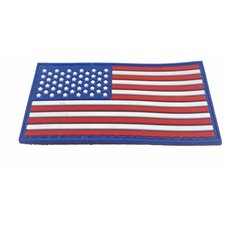 USA American Flag Dog Collar Attachment Hook  Loop Style America Flag Military