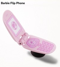 Jibbitz Crocs Charm Barbie 3D Pink Flip Phone Authentic