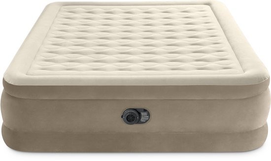 Intex Queen Ultra-PlüSch-Luftbett Mit Fiber-Tech Rp, Aufgeblasene GrößE: 152 Cm-image