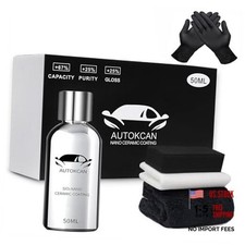 10H Nano Ceramic Coating for Cars, 50ML High Gloss Anti-Scratch SiO2 Ceramic