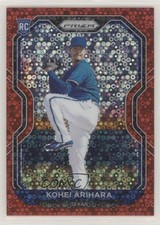 2021 Panini Prizm Tier II Red Donut Circle Prizm 67/99 Kohei Arihara #164 2p7