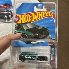 Custodia personalizzata Hot Wheels Super Treasure Hunt Honda Civic 2026 f con protezione