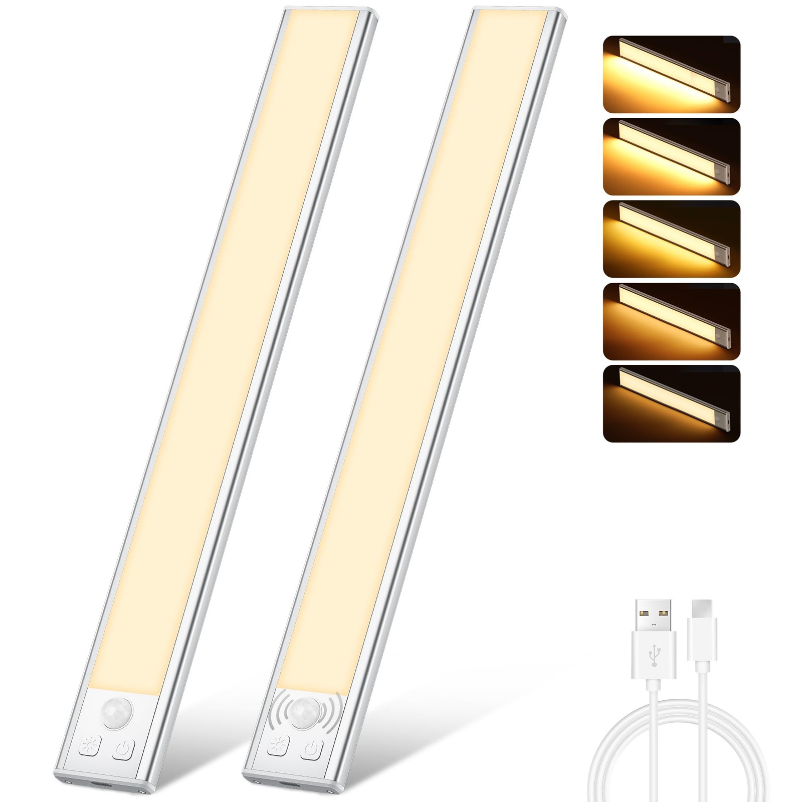 Barra LED Smart ricaricabile - Sensore Movimento Alta Precisione PIR